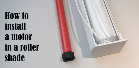 DIY roller blinds installation method