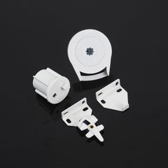 Juego de soportes para persianas enrollables Rollease RB360 (1 par) Soportes serie R para embragues R3 y R8, persianas enrollables