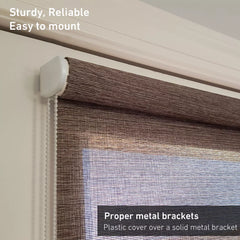 Embrague para persiana enrollable de 28 mm para tubo de 1 1/8" (28 mm) con soporte de metal y cadena de cuentas, repuestos de reparación para persianas enrollables, núcleo de metal, larga vida útil, resistente, carga máxima de 8 kg