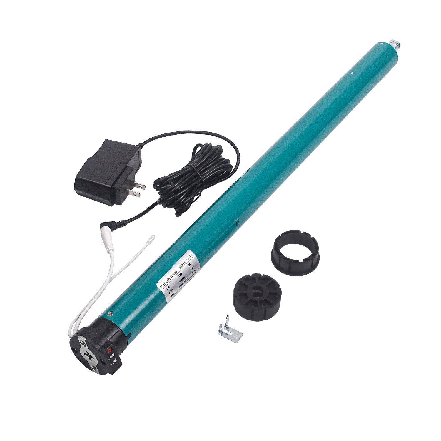 Rollerhouses ERB35 | 2"(50mm) Rechargeable Roller Shade Motor Kit,Remote control.