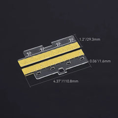 Clips para Lâminas de Estores Verticais - Acessórios de Sonho para Acessórios de Estores Verticais Clipes de Suspensão Clipes de Reparação Transparentes para Estores Verticais