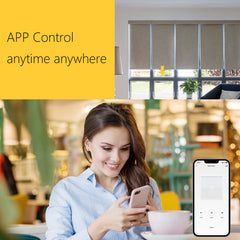 RF Transmitter Bridge to WIFI, Roller Shade Motor RF hub, Remote Control hub Work with Alexa, Google Home.