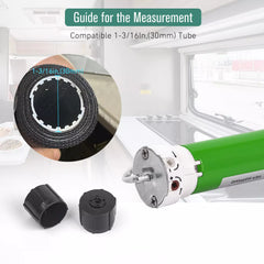 DM25DS Remplace EL-4280-1230, EL-4260-1250, EL-4280P, EL-4270P Store Enrouleur Electrique pour VR 12V | Stores de Remplacement pour VR 30mm