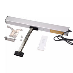 Skylight Motor - Automatic Window Opener with RF Remote Control, AC110-240V Hard-Wired, Adjustable Stroke for Awning Windows, Vents, Hopper Windows and Small Skylights