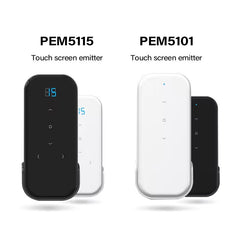 Fernbedienung für Jalousien mit Motor, 15-Kanal-Sender für elektrische Rollläden, funktioniert mit Jalousienmotor PM25, Weiß