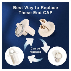 Spring Ball Cord Lock for Roller Shades - Outdoor Windproof Rope Stopper