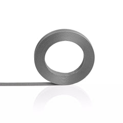 Fita PP com Cola para Cortinas e Estores - 50 m/rolo 12 mm de Largura Fita PP com Cola Cinzenta - Estores de Rolo, Fita de Jardim, Fita para Janelas, Fita de Jardinagem