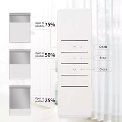 Motor de persianas inteligentes AM25 WiFi de 1,5 "(38 mm) para Alexa, Googlehome