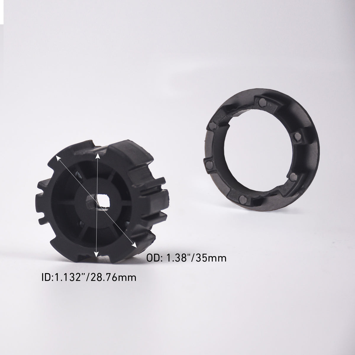 37mm - 43mm Coroa de Acionamento de Motor Tubular para Motor ERB25