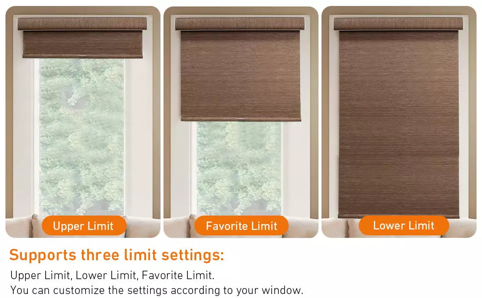 Matter Motorized Blinds Motor For HomeKit Roller Blinds，Fit 1.5"(38mm) Shade Tube，Rechargeable, Remote Control, Voice Control
