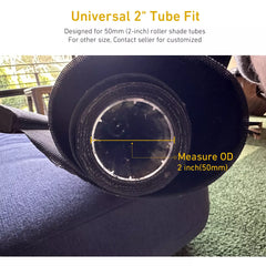 Electric Retractable Patio Screens Motor，AM35 Zigbee Screens Motor，Rechargeable, High Horsepower, Solar-Powered Patio Screens Motor