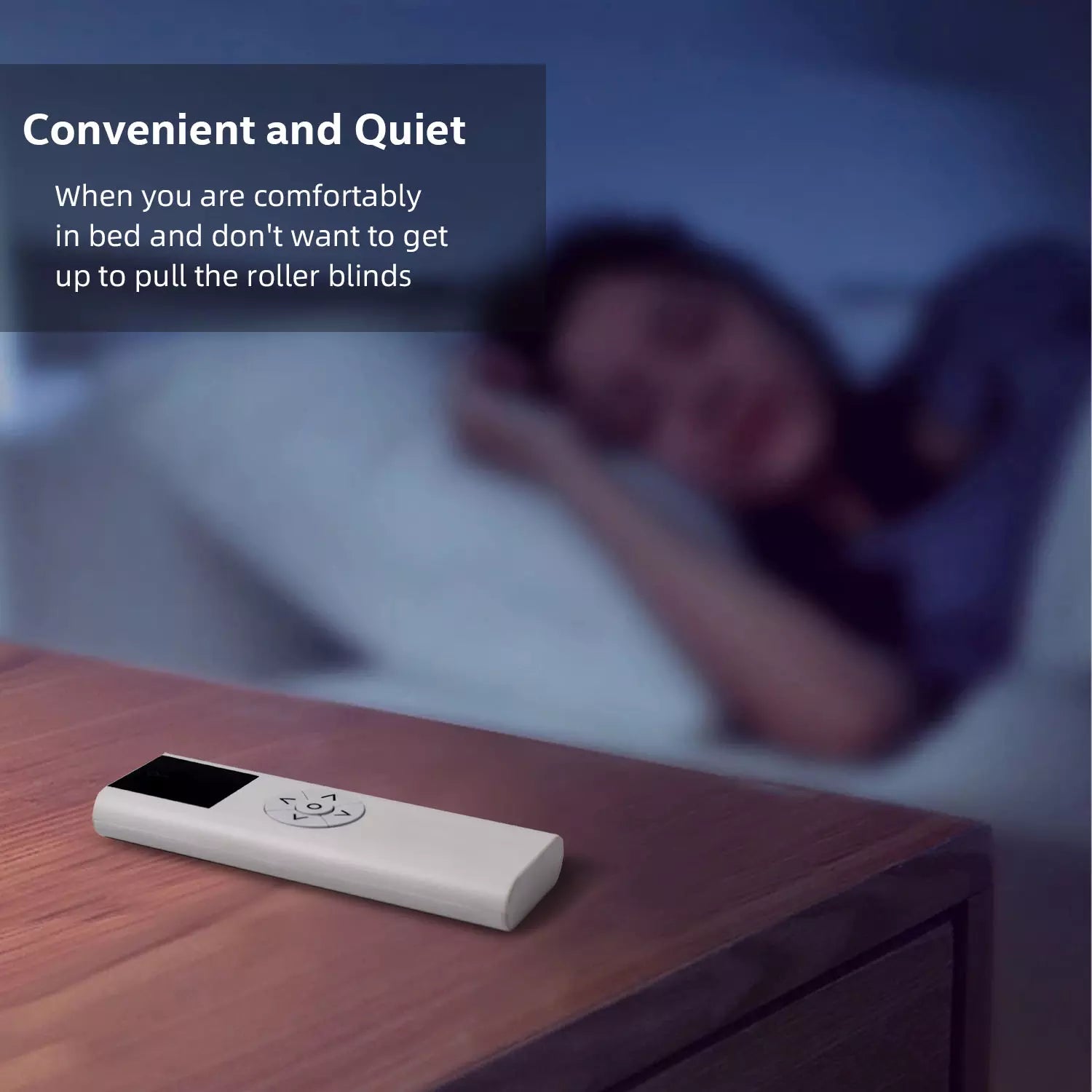 AC114-01 RF 433.92 Wireless Control, 1 Channel Blinds Controller for Motorized Roller Shades and Blinds
