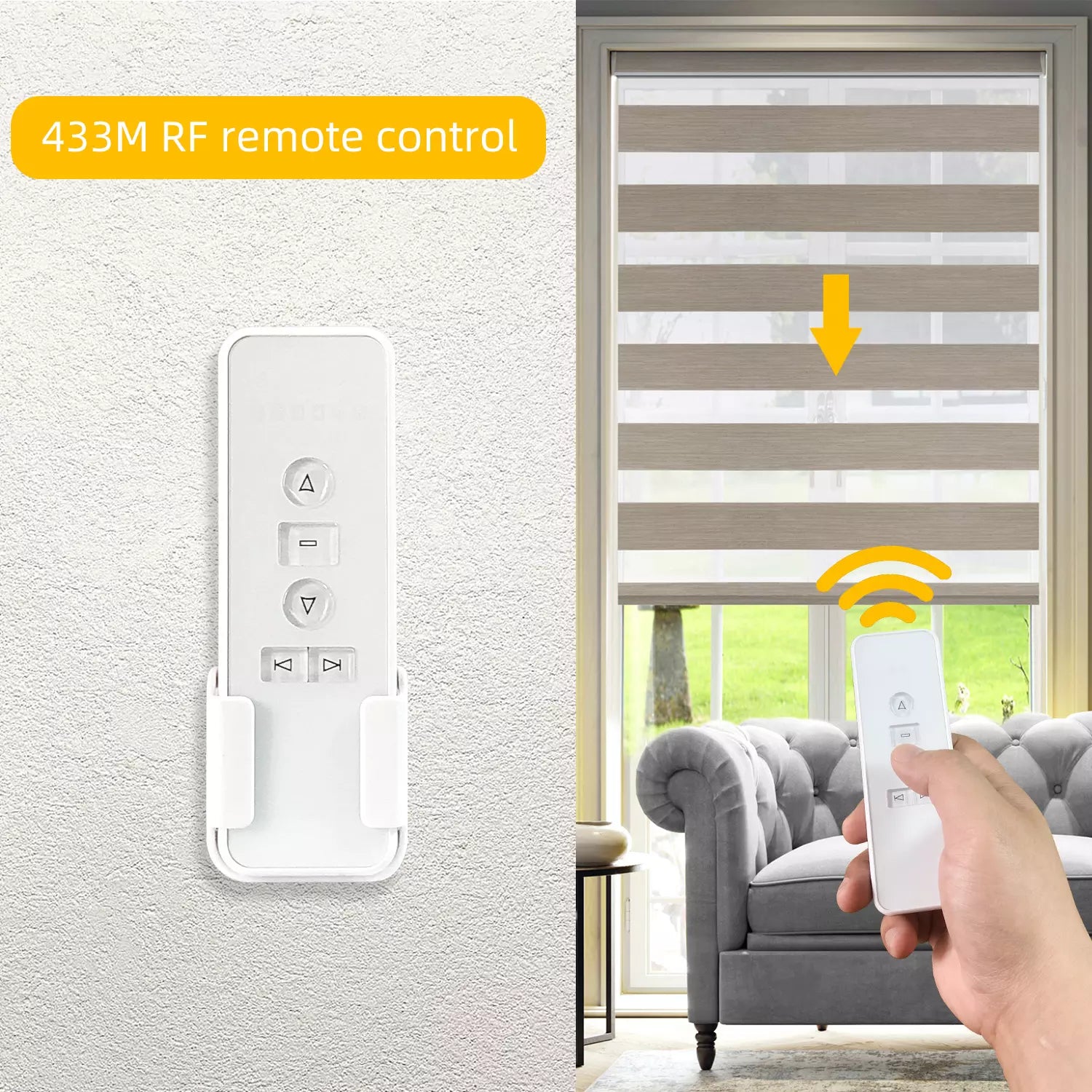 AM15-03/35-ES-E Roller Blinds Motor for 17mm/25mm/28mm Motorized Roller Shade Tube, Work With Mini Smart Blinds