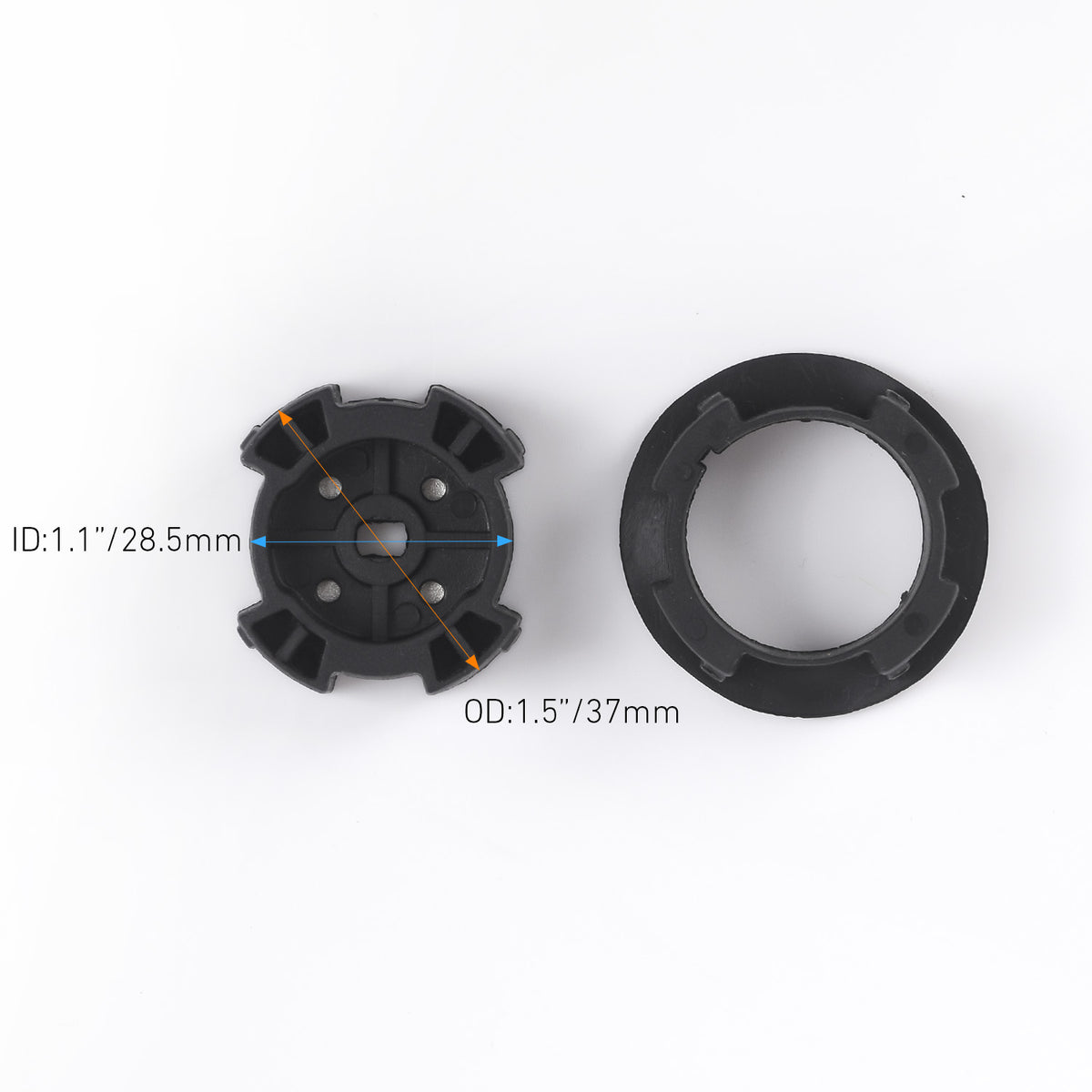 37mm - 43mm Coroa de Acionamento de Motor Tubular para Motor ERB25