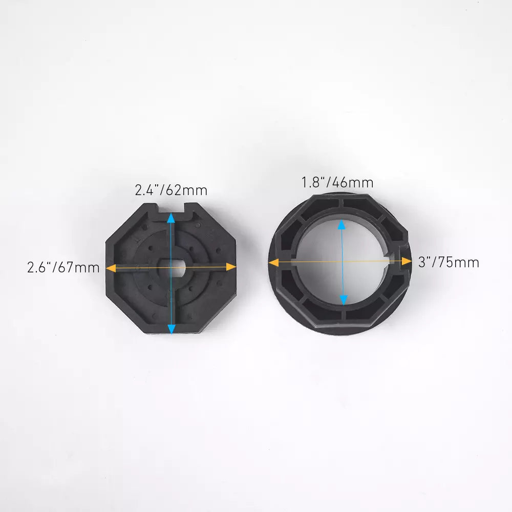 AM45-50/12-XP モーター リトラクタブル アウニング用、Somfy LT50 トゥバーラルモーターの代替品 内蔵レシーバー＆リミットスイッチ付き モーター式リトラクタブルアウニング シェード用——防水＆UL認証済み