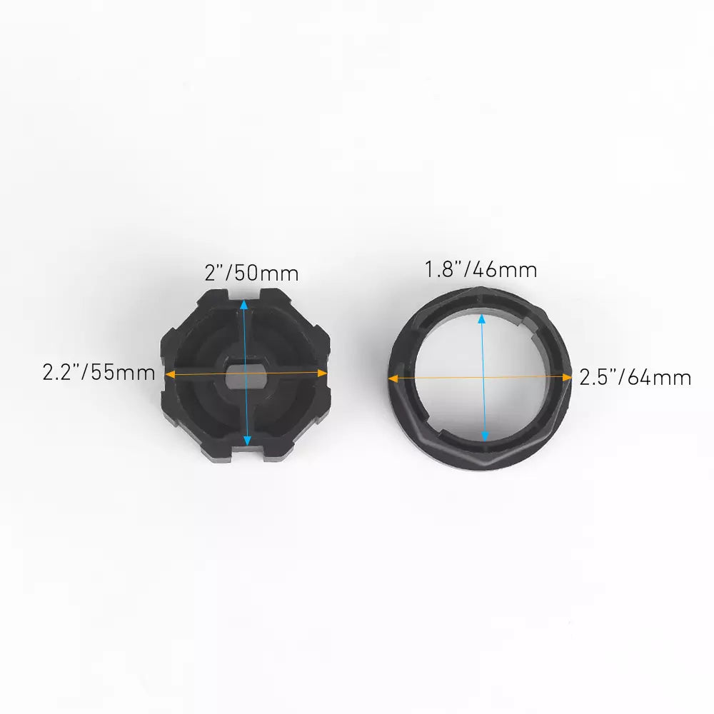 AM45-50/12-XP モーター リトラクタブル アウニング用、Somfy LT50 トゥバーラルモーターの代替品 内蔵レシーバー＆リミットスイッチ付き モーター式リトラクタブルアウニング シェード用——防水＆UL認証済み
